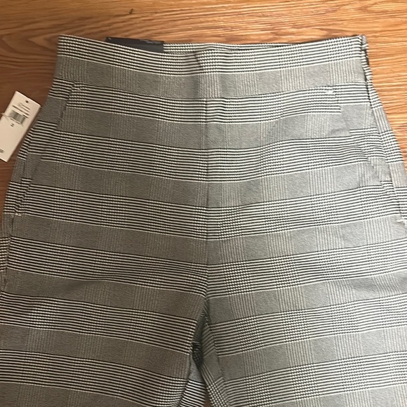 Brand New With Tags GAP Checkered Gray High Rise Skinny Ankle Trousers Size 2 - Picture 6 of 12